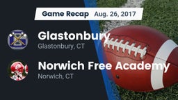 Recap: Glastonbury  vs. Norwich Free Academy 2017