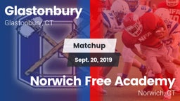 Matchup: Glastonbury High vs. Norwich Free Academy 2019