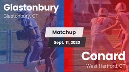Matchup: Glastonbury High vs. Conard  2020