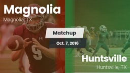Matchup: Magnolia  vs. Huntsville  2016