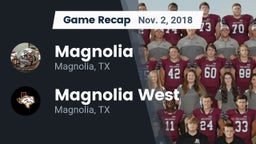 Recap: Magnolia  vs. Magnolia West  2018