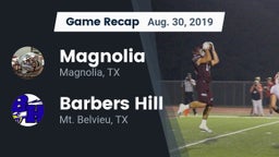 Recap: Magnolia  vs. Barbers Hill  2019