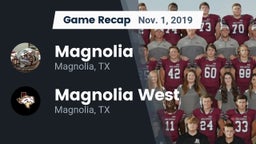 Recap: Magnolia  vs. Magnolia West  2019