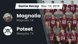 Recap: Magnolia  vs. Poteet  2019