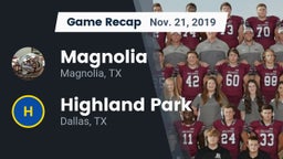 Recap: Magnolia  vs. Highland Park  2019