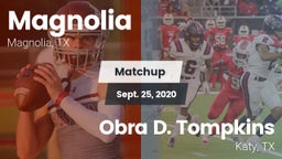 Matchup: Magnolia  vs. Obra D. Tompkins  2020