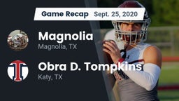 Recap: Magnolia  vs. Obra D. Tompkins  2020