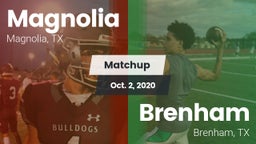 Matchup: Magnolia  vs. Brenham  2020