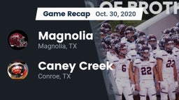 Recap: Magnolia  vs. Caney Creek  2020