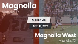 Matchup: Magnolia  vs. Magnolia West  2020