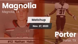 Matchup: Magnolia  vs. Porter  2020