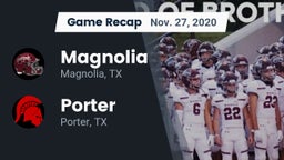 Recap: Magnolia  vs. Porter  2020