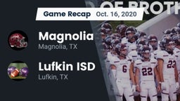 Recap: Magnolia  vs. Lufkin ISD 2020