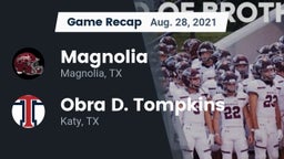 Recap: Magnolia  vs. Obra D. Tompkins  2021