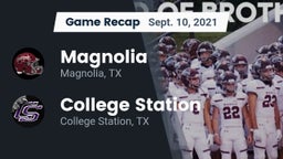 Recap: Magnolia  vs. College Station  2021