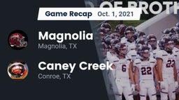 Recap: Magnolia  vs. Caney Creek  2021