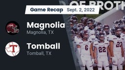 Recap: Magnolia  vs. Tomball  2022