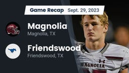 Recap: Magnolia  vs. Friendswood  2023
