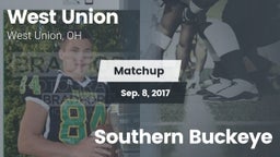 Matchup: West Union vs. Southern Buckeye 2017