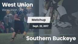 Matchup: West Union vs. Southern Buckeye 2017