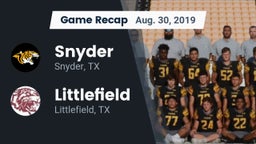 Recap: Snyder  vs. Littlefield  2019