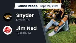 Recap: Snyder  vs. Jim Ned  2021
