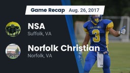 Recap: NSA vs. Norfolk Christian  2017