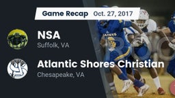 Recap: NSA vs. Atlantic Shores Christian  2017