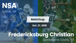 Matchup: Nansemond-Suffolk vs. Fredericksburg Christian  2018