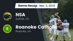 Recap: NSA vs. Roanoke Catholic  2018
