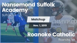 Matchup: Nansemond-Suffolk vs. Roanoke Catholic  2019