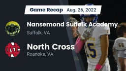 Recap: Nansemond Suffolk Academy vs. North Cross  2022