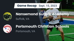 Recap: Nansemond Suffolk Academy vs. Portsmouth Christian Schools 2023