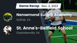 Recap: Nansemond Suffolk Academy vs. St. Anne's-Belfield School 2023
