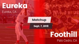 Matchup: Eureka  vs. Foothill  2018