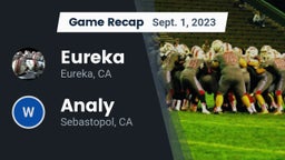 Recap: Eureka  vs. Analy  2023