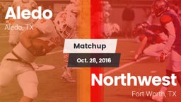 Matchup: Aledo  vs. Northwest  2016