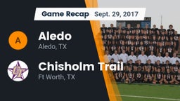 Recap: Aledo  vs. Chisholm Trail  2017