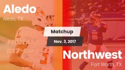 Matchup: Aledo  vs. Northwest  2017
