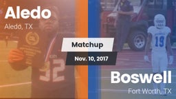 Matchup: Aledo  vs. Boswell   2017