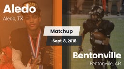 Matchup: Aledo  vs. Bentonville  2018