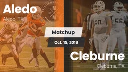 Matchup: Aledo  vs. Cleburne  2018