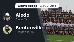 Recap: Aledo  vs. Bentonville  2018