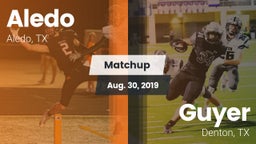 Matchup: Aledo  vs. Guyer  2019