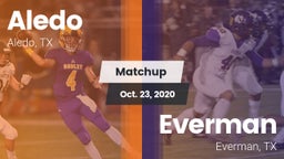 Matchup: Aledo  vs. Everman  2020