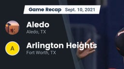Recap: Aledo  vs. Arlington Heights  2021
