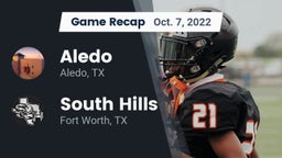 Recap: Aledo  vs. South Hills  2022