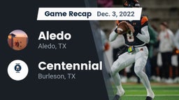 Recap: Aledo  vs. Centennial  2022