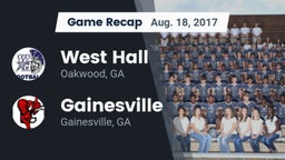 Recap: West Hall  vs. Gainesville  2017