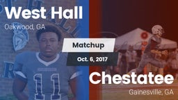 Matchup: West Hall High vs. Chestatee  2017